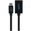 Maplin Micro USB Male to USB-A 2.0 Female Adapter Cable - Black, 0.15m - maplin.co.uk