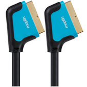 Maplin Premium 21 Pin Connector SCART Cable - Black, 3m - maplin.co.uk