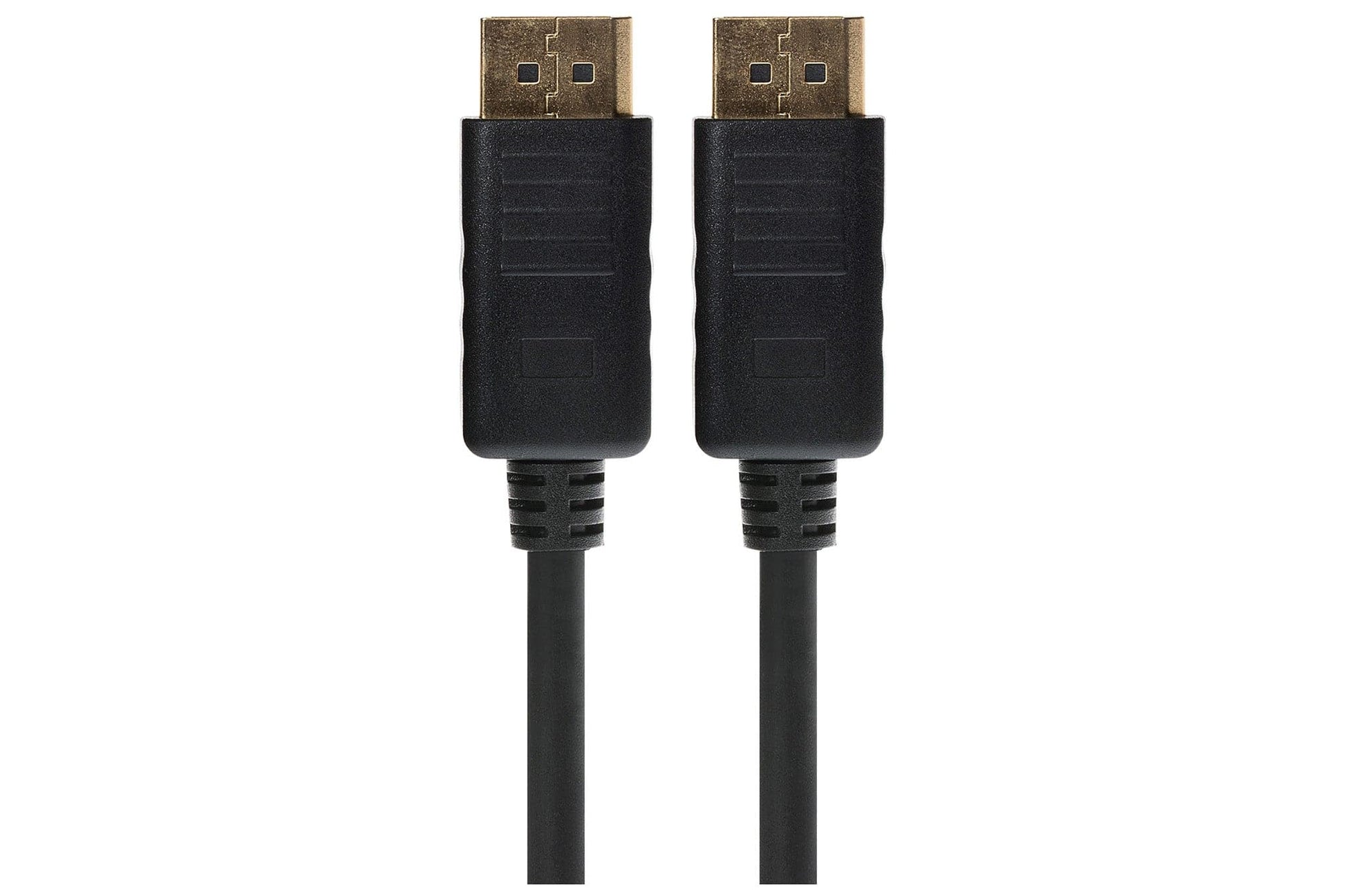 Maplin Lockable 4K Ultra HD DisplayPort Cable - Black, 1m - maplin.co.uk