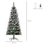 HOMCOM 5ft Artificial Christmas Tree with Pinecones & Berries - maplin.co.uk
