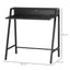 ProperAV Extra Computer Desk with Elevated Storage Shelf