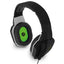 Stealth Phantom X Premium Stereo Gaming Headset - Black and Green - maplin.co.uk