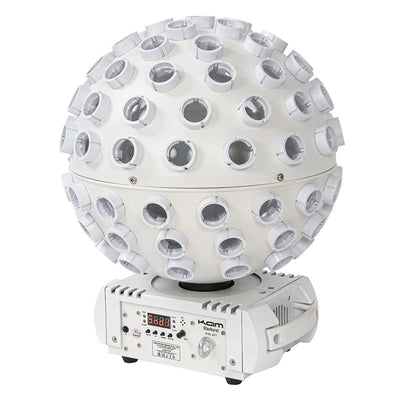 Kam Stratosphere Ghost Starburst LED Light Ball - White - maplin.co.uk