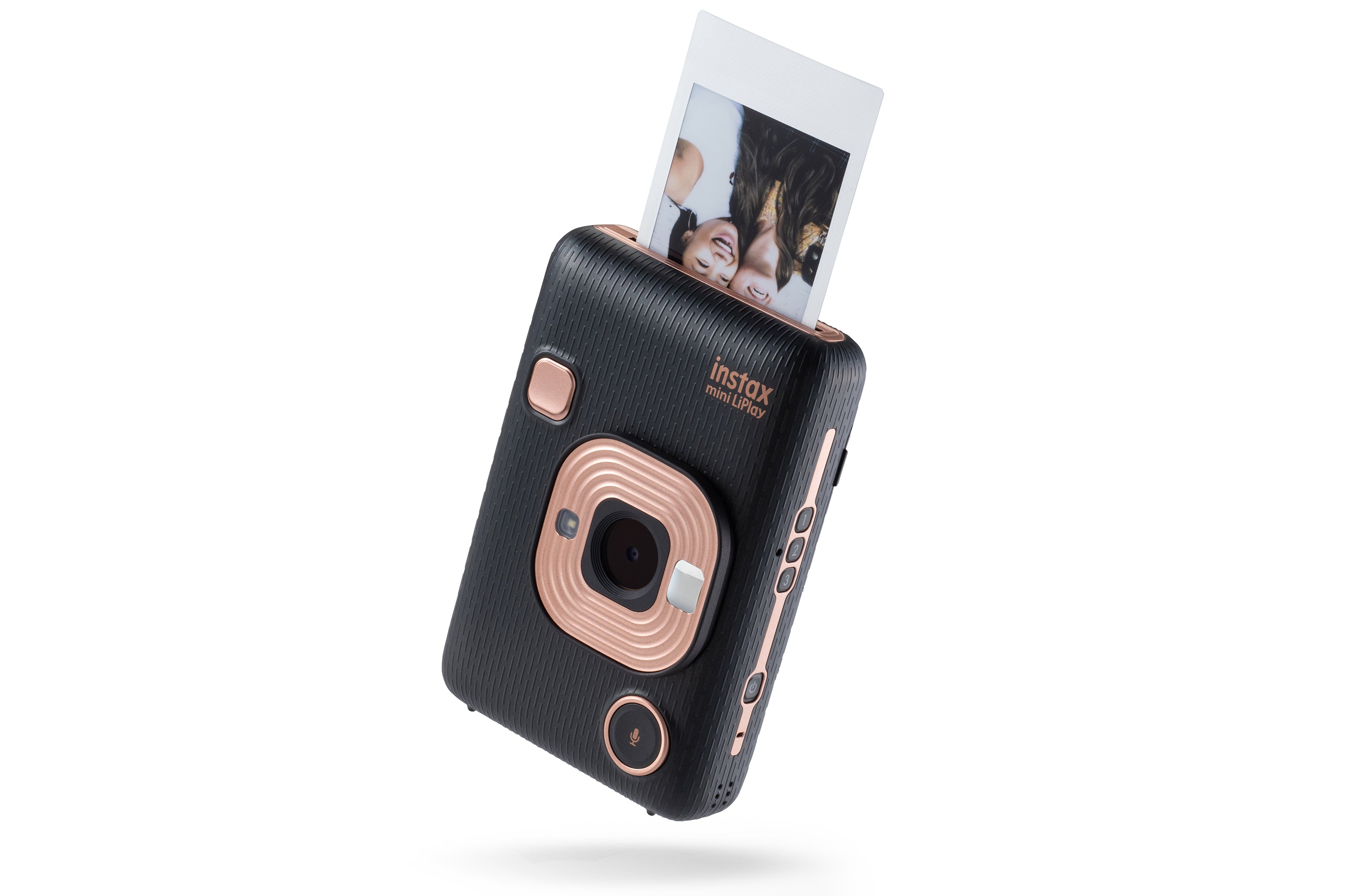 Fujifilm Instax Mini LiPlay Hybrid Instant Camera - Elegant Black - maplin.co.uk