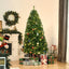 HOMCOM 6ft Warm White LED Artificial Christmas Tree - maplin.co.uk