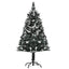 HOMCOM 4ft Snow-Dipped Artificial Christmas Tree with White Berries - maplin.co.uk