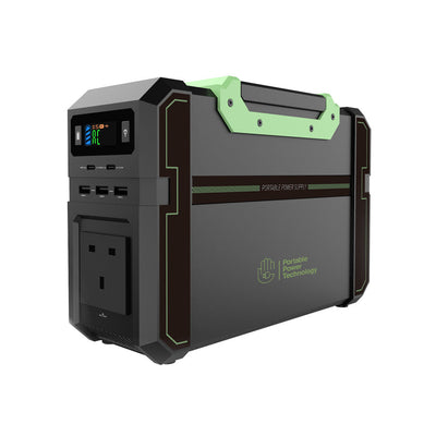 PPT Powerpack 450+ 444Wh 500W AC/DC Output Rechargeable Portable Power Station - maplin.co.uk