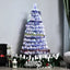 HOMCOM 5ft Pre-Lit Fibre Optic LED Artificial Christmas Tree - maplin.co.uk