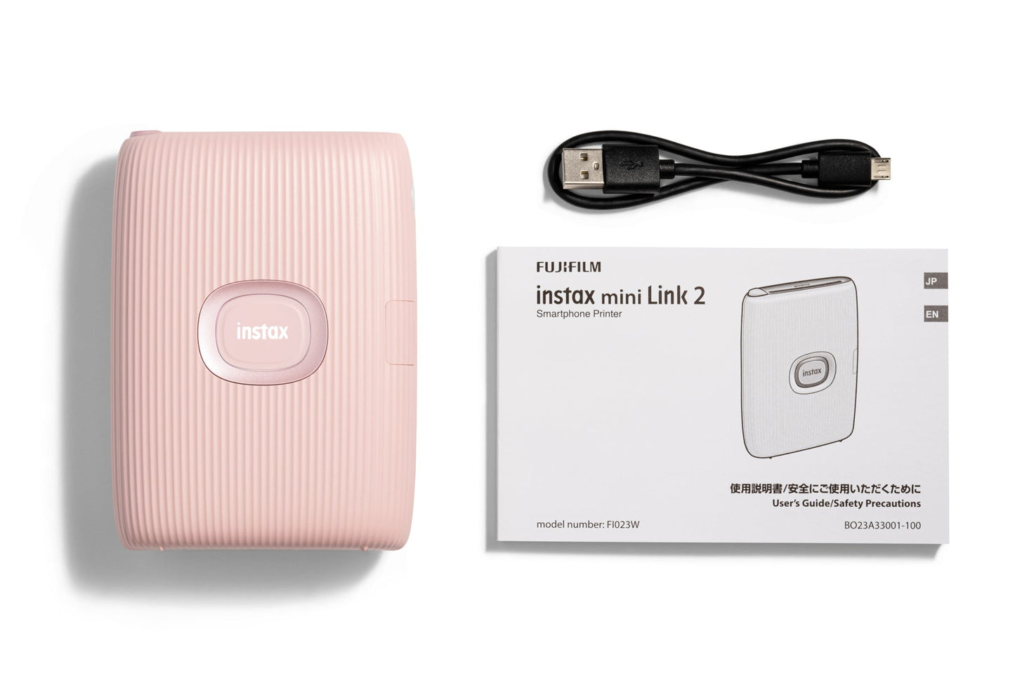 Fujifilm Instax Mini Link 2 Wireless Photo Printer - Soft Pink - maplin.co.uk