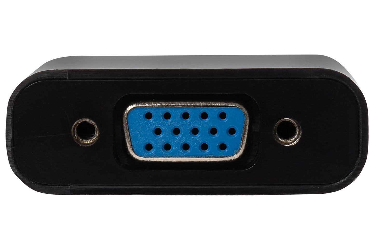 Nikkai HDMI Male to VGA Female / 3.5mm Audio Port Adapter - Black, 10cm - maplin.co.uk