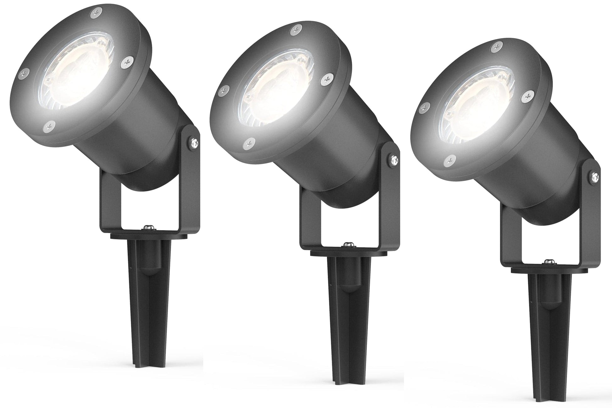 4lite GU10 Outdoor Garden Spike Light - maplin.co.uk