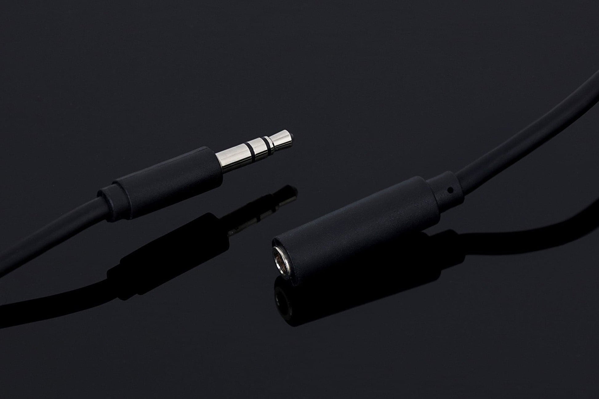 Maplin 3.5mm Aux Stereo 3 Pole Jack Plug to 3.5mm Female Jack Plug Extension Cable - Black, 5m - maplin.co.uk