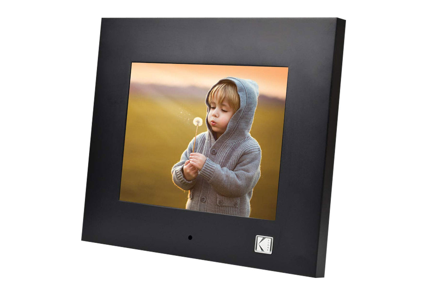 Kodak 1024 x 768 IPS Display 8" Digital Photo Frame Built in 8GB - Ebony Black - maplin.co.uk