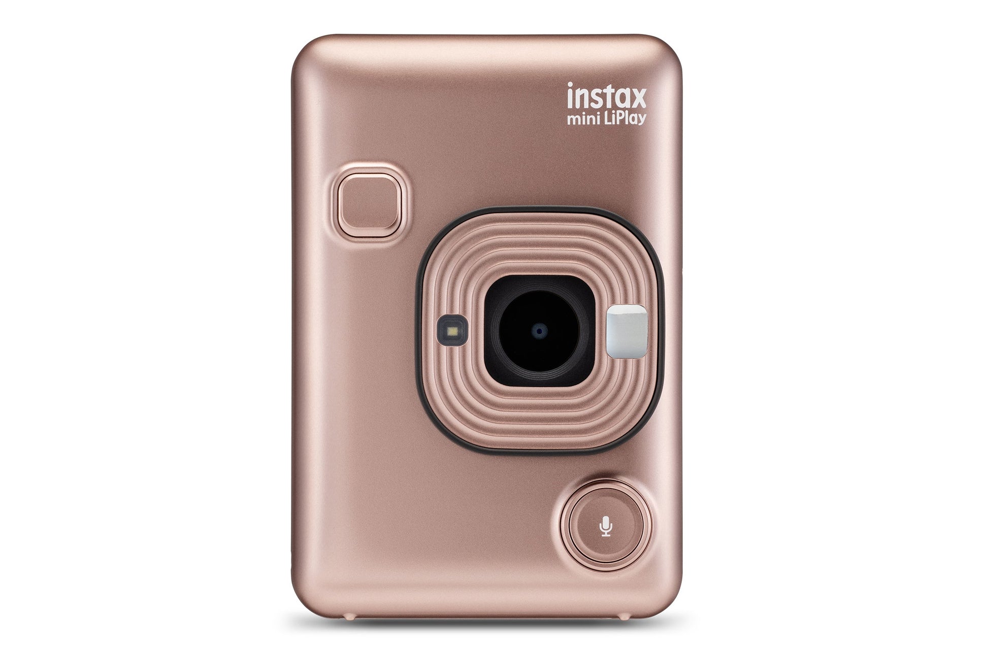 Fujifilm Instax Mini LiPlay Hybrid Instant Camera - Blush Gold