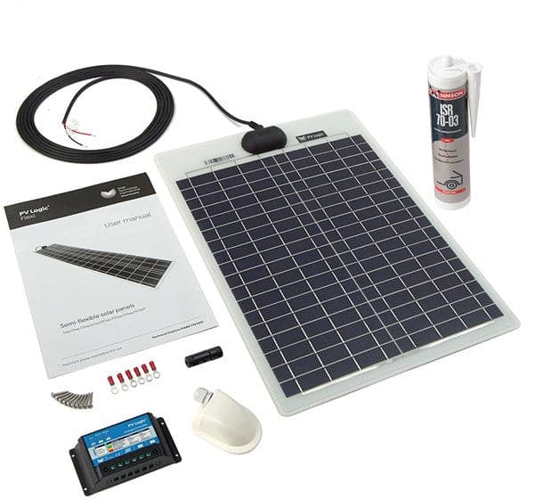 PV Logic 20wp Roof / Deck Top Kit - maplin.co.uk