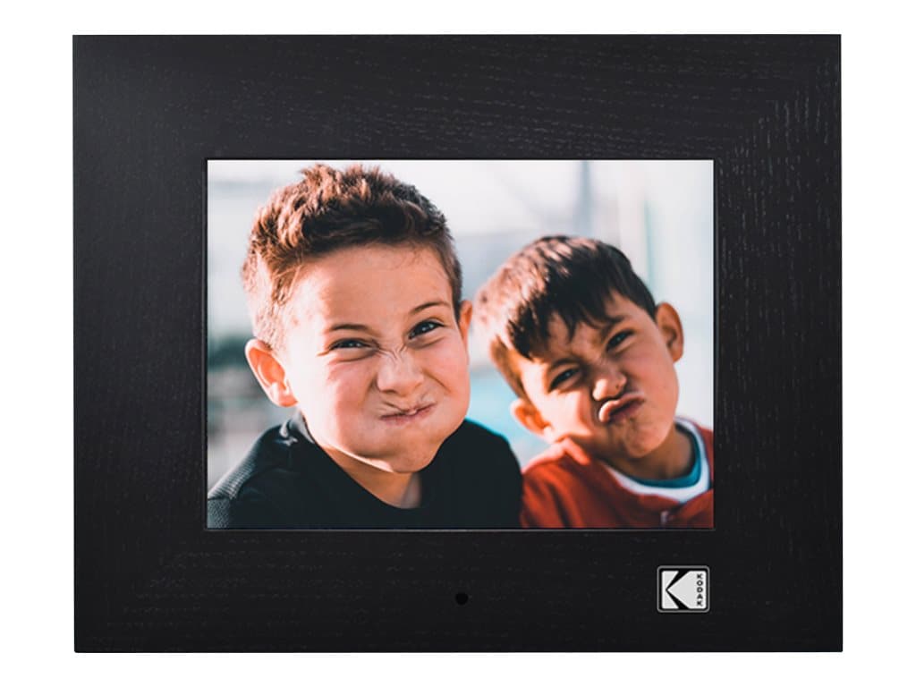 Kodak 1024 x 768 IPS Display 8" Digital Photo Frame Built in 8GB - Ebony Black - maplin.co.uk