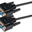 Maplin Premium Serial RS232 Null Modem 9 Pin Female Cable - Black, 3m - maplin.co.uk