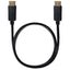 Maplin Lockable 4K Ultra HD DisplayPort Cable - Black, 1m - maplin.co.uk