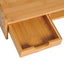 ProperAV Bamboo Desktop/Monitor Riser with Drawer - maplin.co.uk