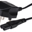 Maplin Power Lead IEC C7 Fig 8 2 Pin Plug to UK 3 Pin Plug - 0.5m, 3 Amp Fuse - maplin.co.uk