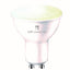 4lite WiZ Connected Dimmable White WiFi LED Smart Bulb - GU10 Single