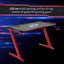 Maplin Plus Gaming Desk with Cup Holder, Headphone Hook & Cable Management