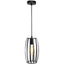 4lite Decorative Pear Cage Lighting Pendant for E27 Large Screw Fit Lamp (Bulb Not Included) - Matte Black - maplin.co.uk