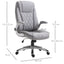 ProperAV Extra PU Leather Ergonomic Swivel Office Chair with Headrest - maplin.co.uk