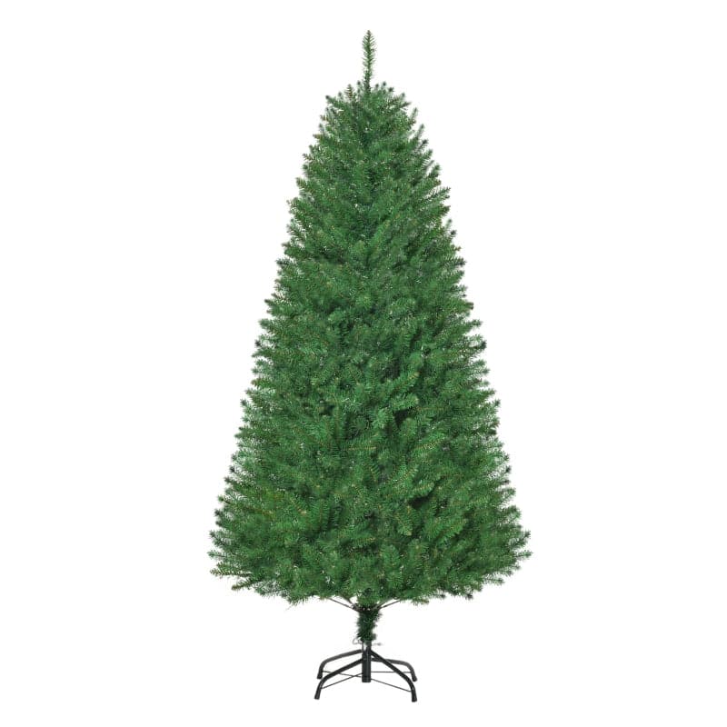 HOMCOM 6ft Warm White LED Artificial Christmas Tree - maplin.co.uk