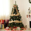 HOMCOM 6ft Pre-Lit LED Artificial Christmas Tree with Metal Stand & Decorations - maplin.co.uk