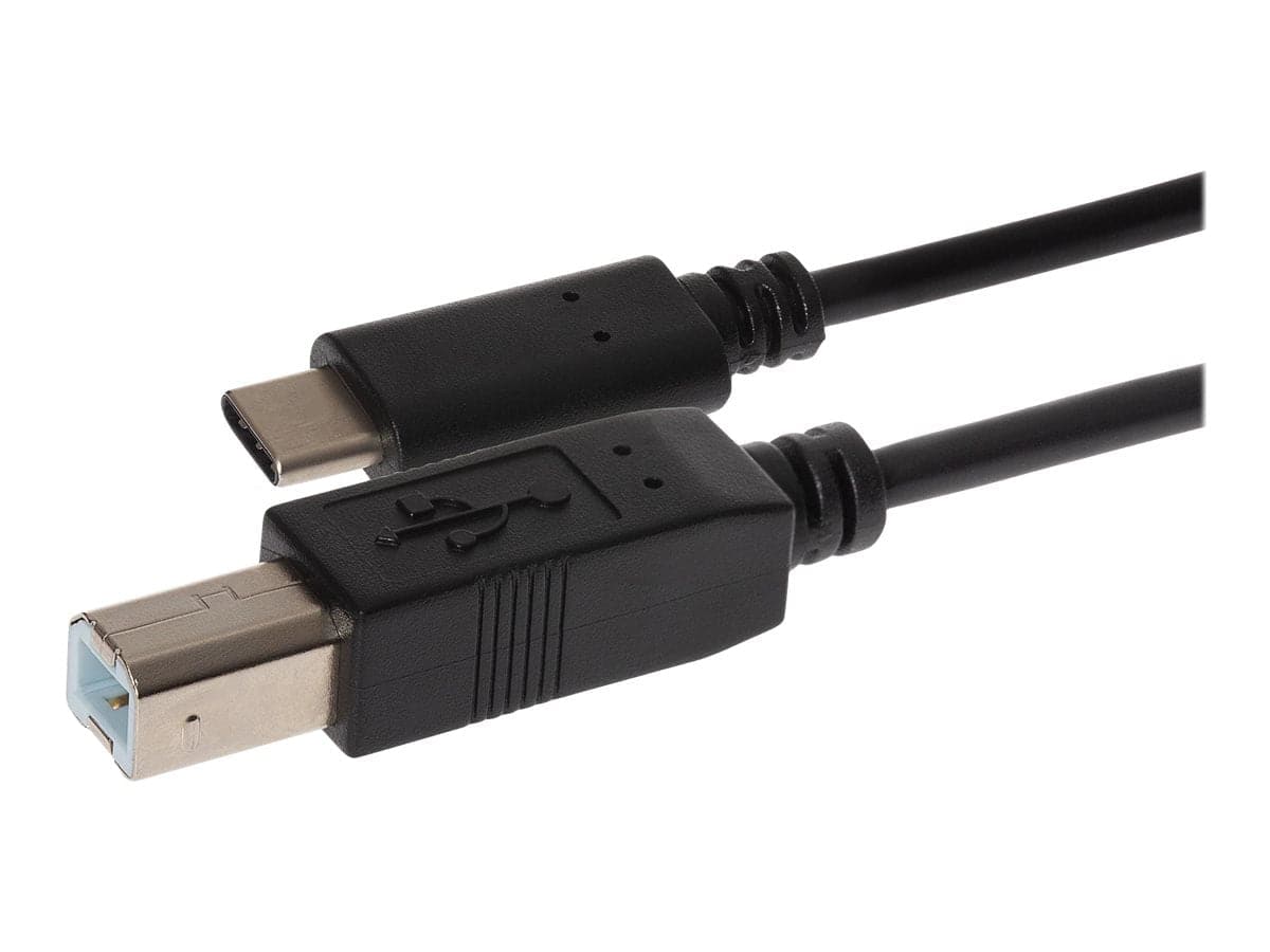 Maplin USB-C to USB-B Cable - Black, 2m - maplin.co.uk