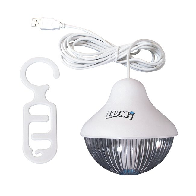 Hubi LUMi USB-Powered 5V Light with Hook - White - maplin.co.uk