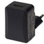 Maplin European USB-A 5V 1 Amp Wall Charger Travel Adapter - Black - maplin.co.uk