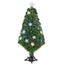 HOMCOM 4ft Pre-Lit Fibre Optic LED Artificial Christmas Tree - maplin.co.uk