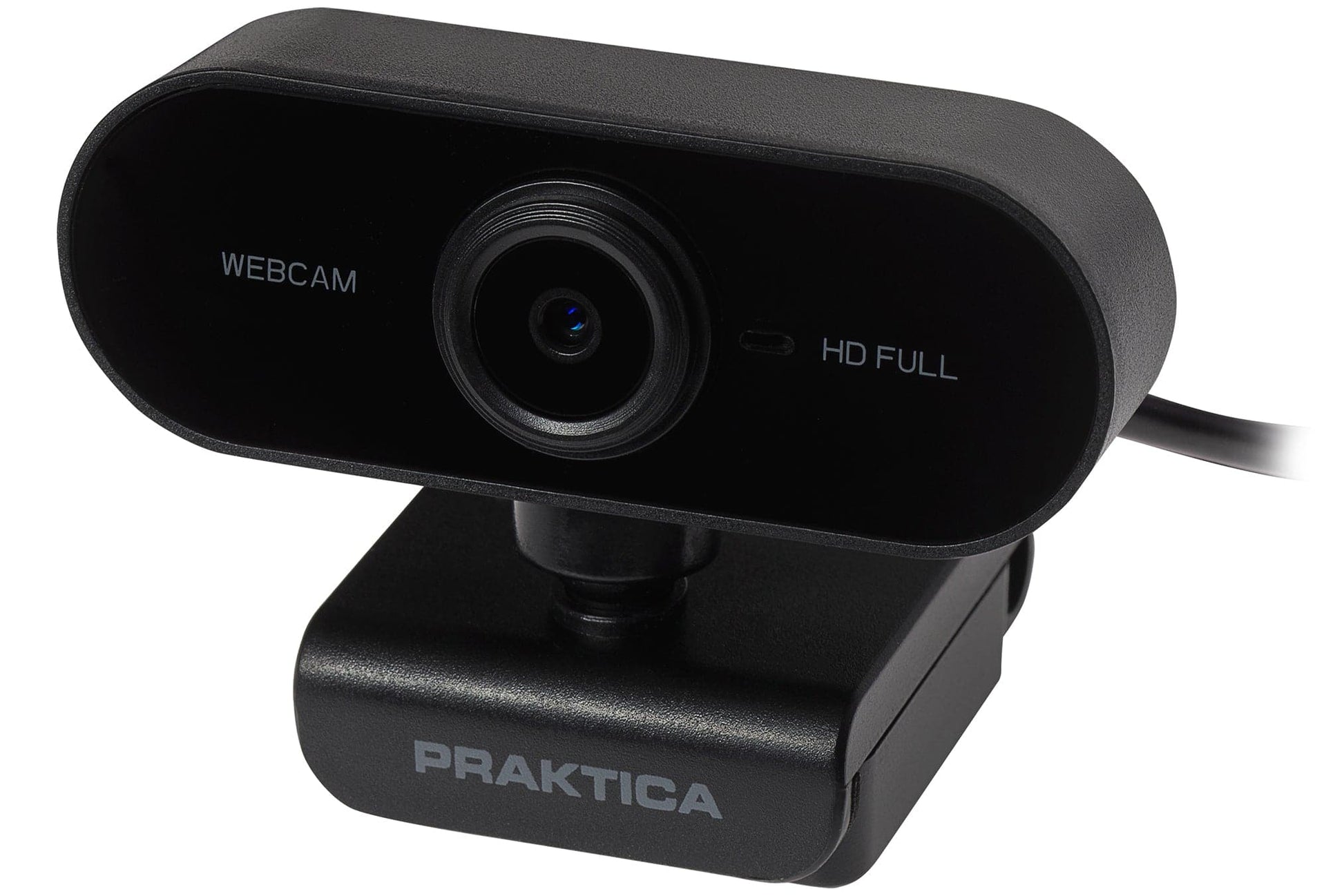 PRAKTICA Full HD 1080p Auto-Focus USB-A Webcam with Built-in Microphone & Tripod Mount - maplin.co.uk