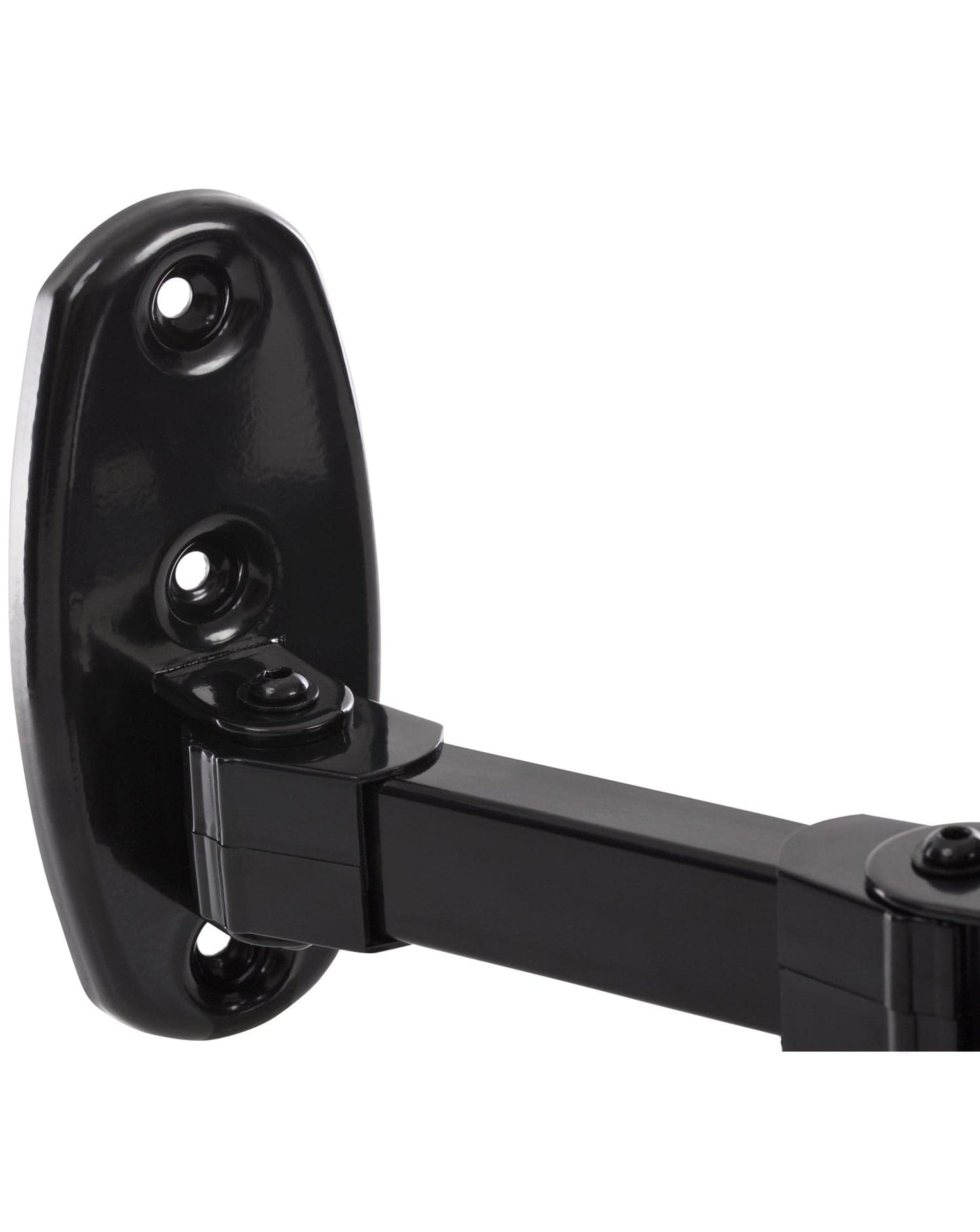 ProperAV Swing Arm 20° Tilt 23" - 43" TV Wall Bracket (30kg Capacity / VESA Max. 200x200) - Black