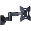 ProperAV Dual Pivot Swing Arm 20° Tilt 23" - 43" TV Wall Bracket (30kg Capacity / VESA Max. 200x200)