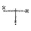 ProperAV 17" - 32" Dual Swing Arm Desk Clamp PC Monitor Mount (VESA Max. 100x100)