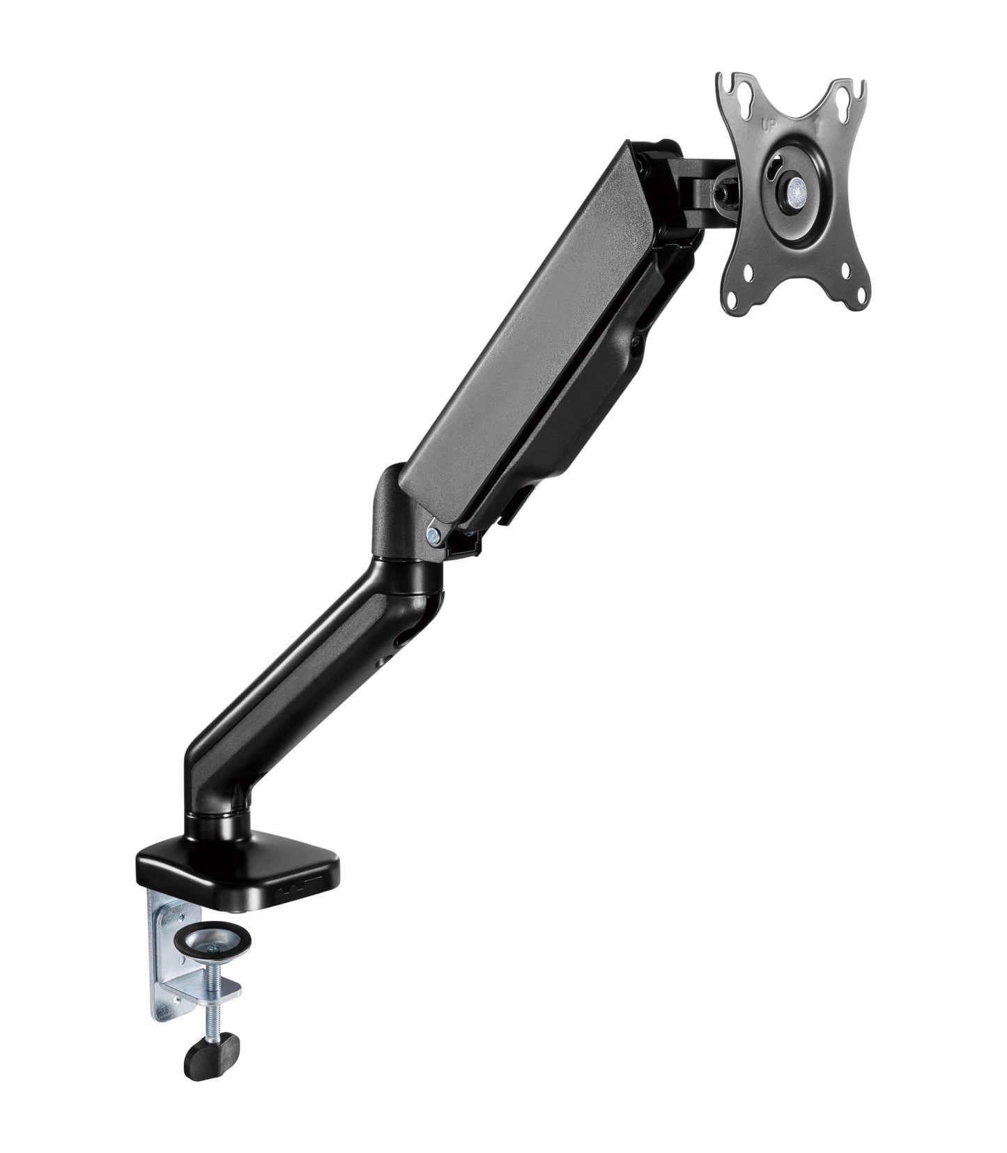 ProperAV 17" - 32" Gas Spring Swing Arm Desk Clamp PC Monitor Mount (VESA Max. 100x100)