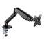 ProperAV 17" - 32" Gas Spring Swing Arm Desk Clamp PC Monitor Mount (VESA Max. 100x100)