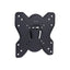 ProperAV Fixed 23" - 43" Flat TV Wall Bracket (25kg Capacity / VESA Max. 200x200) - Black