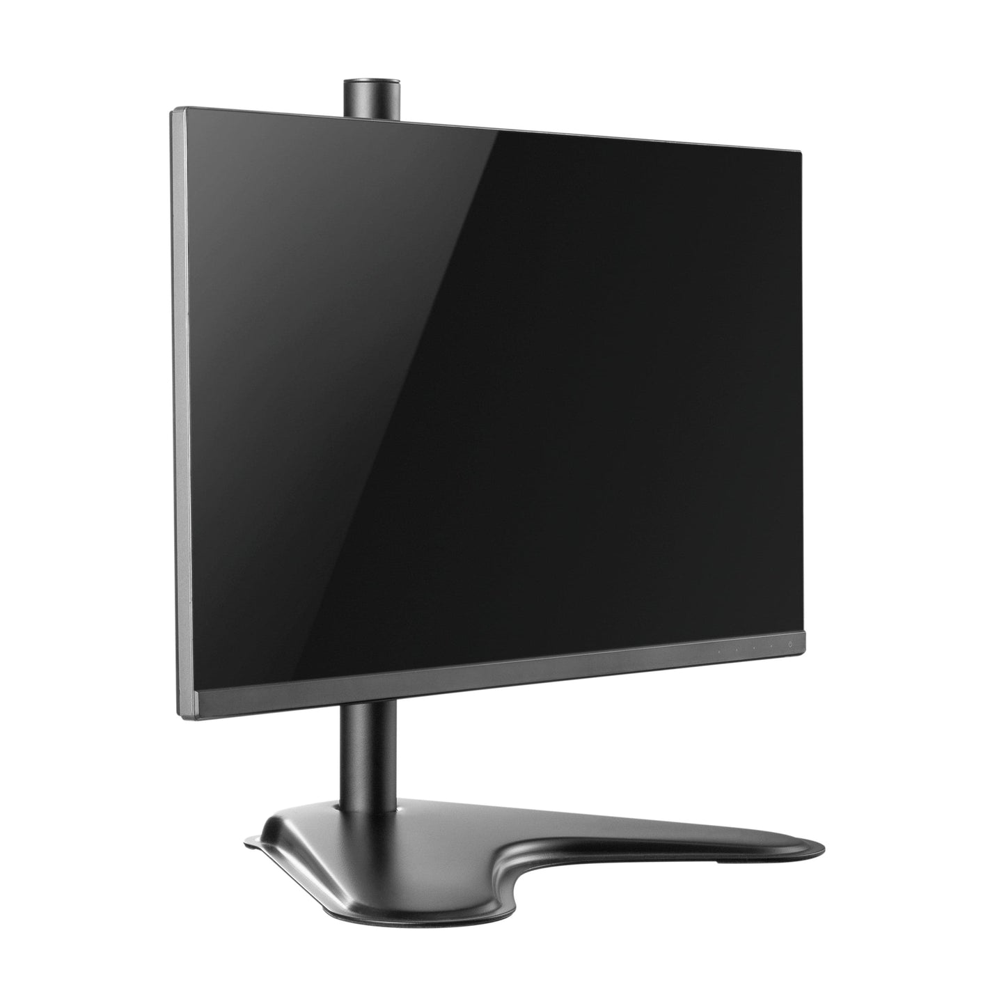 ProperAV 17"- 32" Desk PC Monitor Mount with Freestanding Base (VESA Max. 100x100)