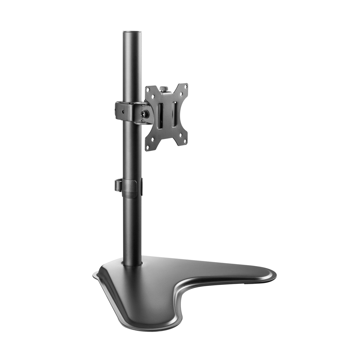 ProperAV 17"- 32" Desk PC Monitor Mount with Freestanding Base (VESA Max. 100x100)