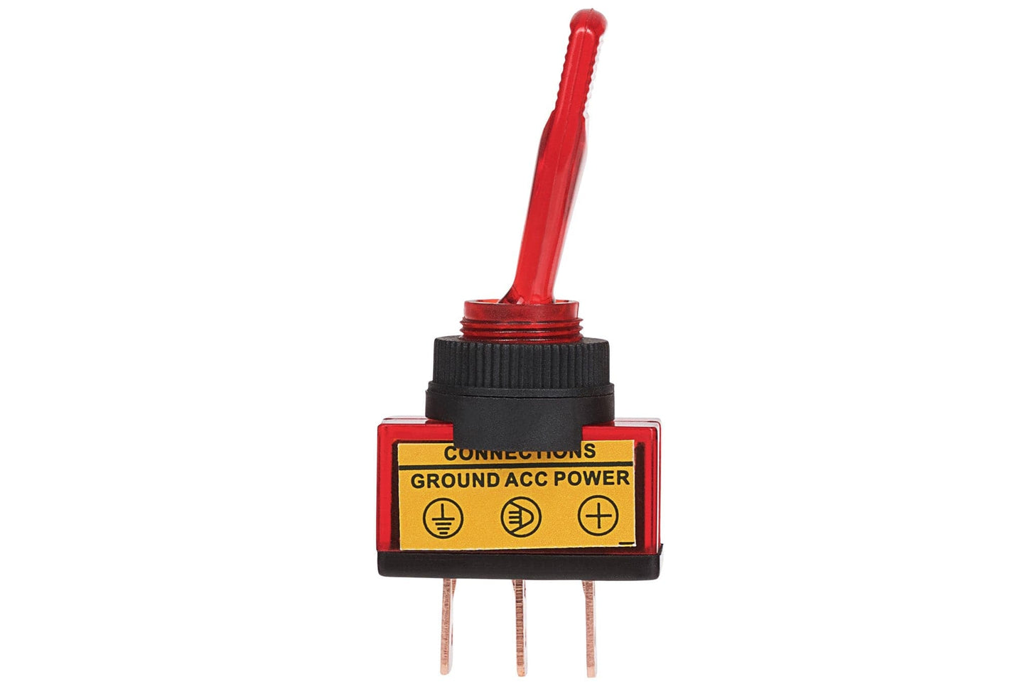 Maplin Illuminated Toggle Switch - Red - maplin.co.uk