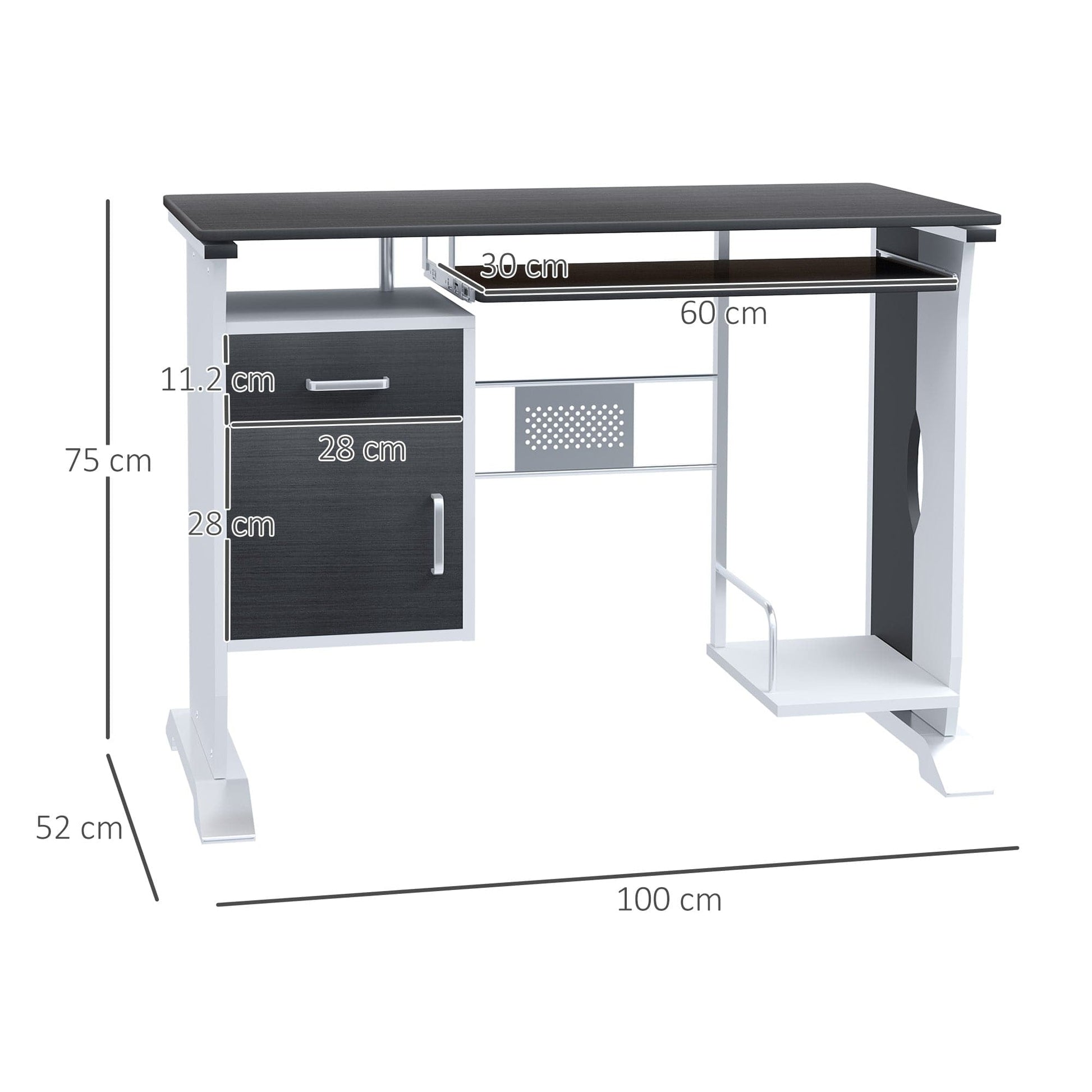 ProperAV Extra Computer Workstation - maplin.co.uk