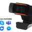 PRAKTICA HD USB-A Webcam with Built-in Noise Reduction Microphone