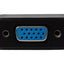 Maplin Mini HDMI Male to VGA Female / 3.5mm Audio Port Adapter - Black, 15cm - maplin.co.uk