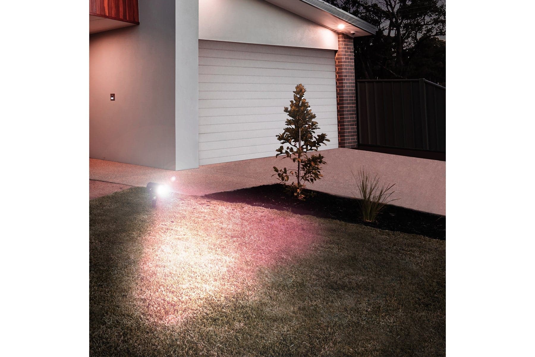 4lite WiZ Connected Outdoor IP65 Multicolour GU10 Smart LED Spike Light