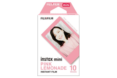 Fujifilm Instax Mini Instant Photo Film - Pink Lemonade - maplin.co.uk