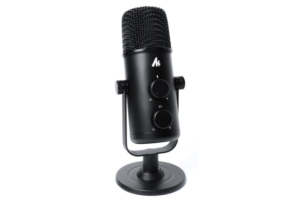 Maono USB-C Studio Desk Top Podcast Microphone Kit with Portable Mid-Size Tripod - maplin.co.uk